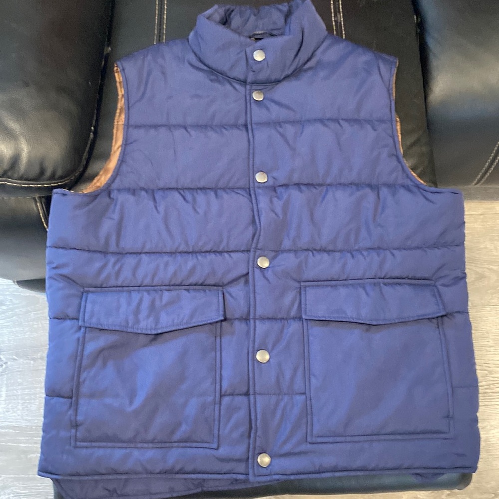 Lands’ End Puffer Vest NWOT
